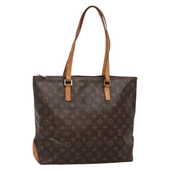 LOUIS VUITTON Monogram Cabas Mezzo Tote Bag M51151 - Picture 1 of 16